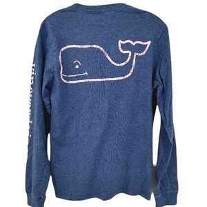 Vineyard Vines Women's XS Cotton Pink Whale Top